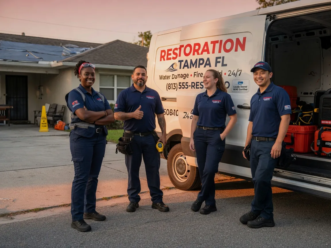 Water Damage Restoration company in Stafford, KS